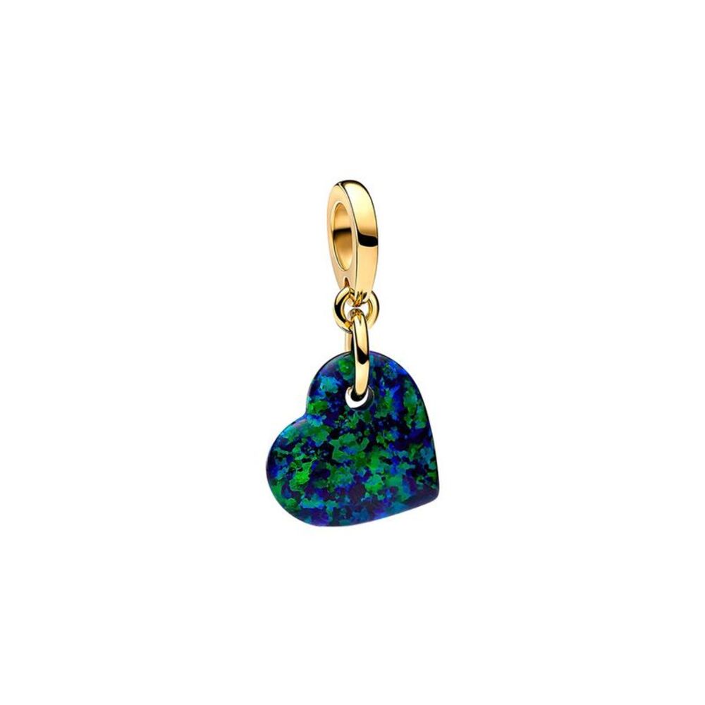 Pandora Moments 14K Plated Lab-Grown Opal Charm